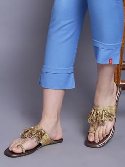Biba - Gold Formal Kolhapur Flats
