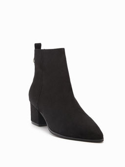 Forever 21 - Faux Suede Black Boots