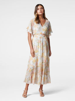 Forever New - Rosemary Ruffle Midi Dress With Belt
