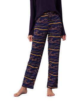 NeceSera - NeceSera-Linked chains Modal Pajamas - Blue