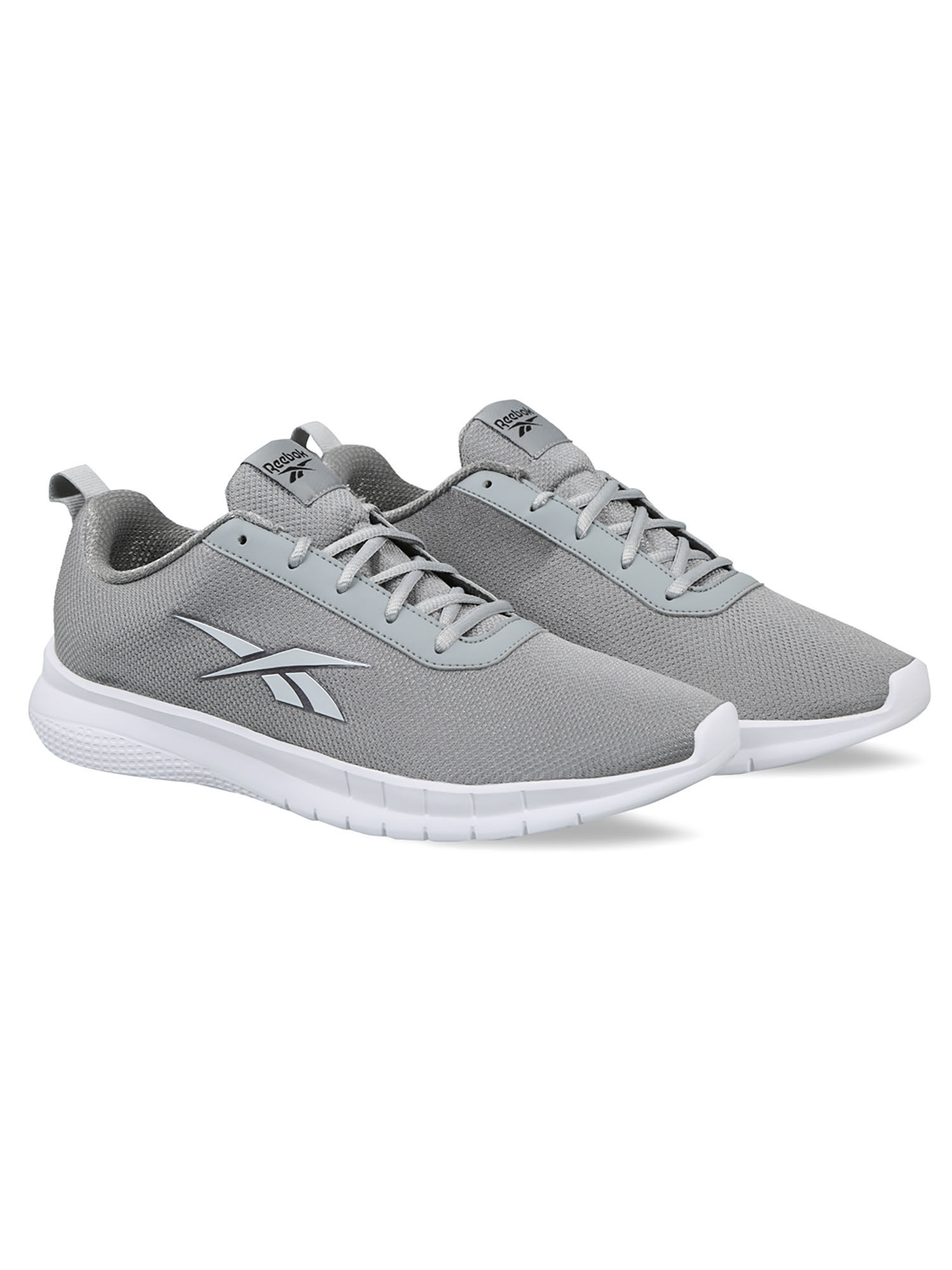 Buy Reebok Grey Patterned Running Shoes 