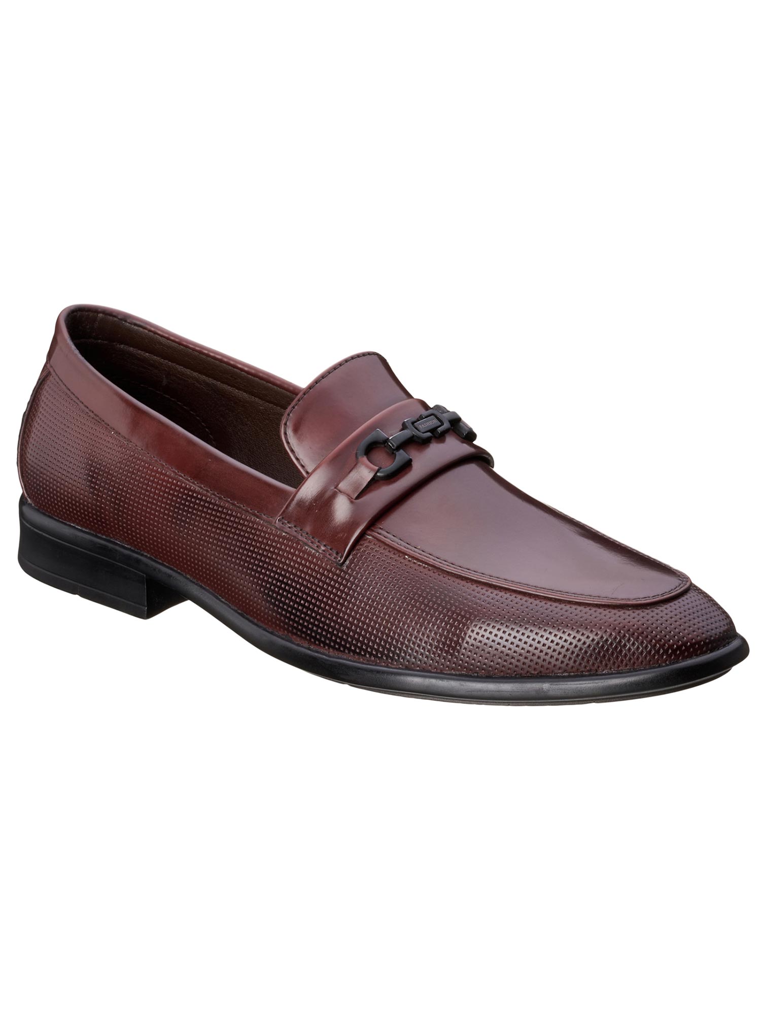 Duke Men Cherry Red Formal Shoes (UK 