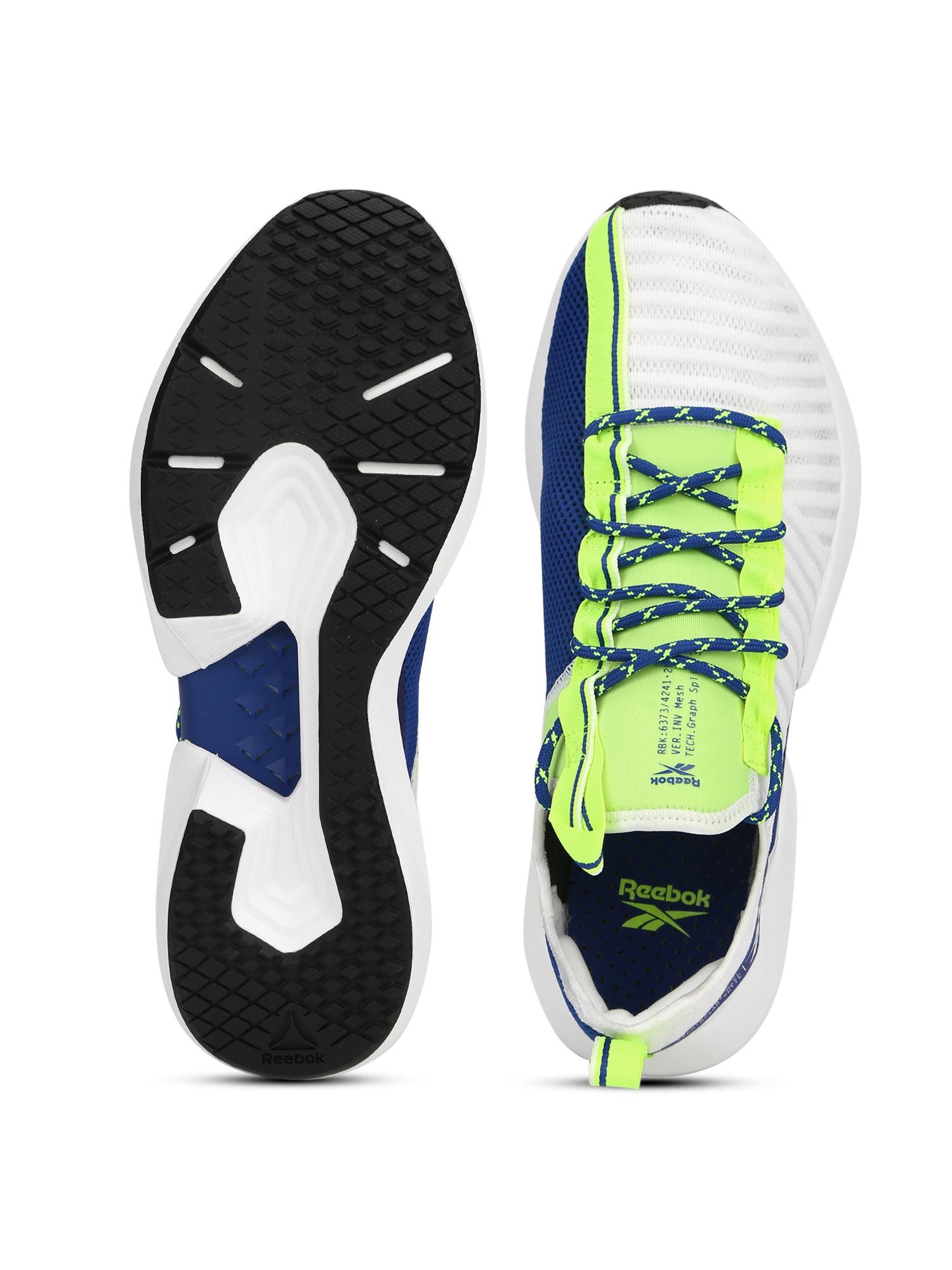 Reebok Sole Fury White Running Shoes 