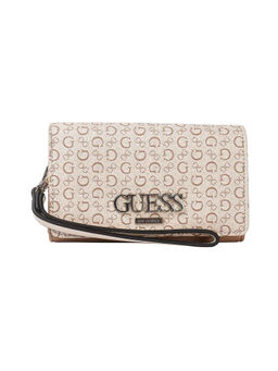 Guess - White Solid Muze Slg Phone Organizer
