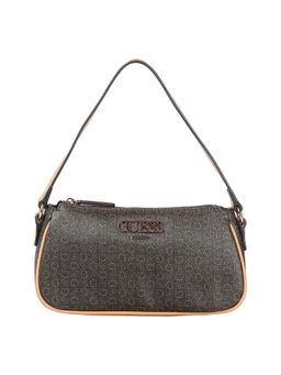 Guess - Brown Solid Muze Top Zip