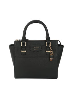 Guess - Black Solid Adhira Satchel