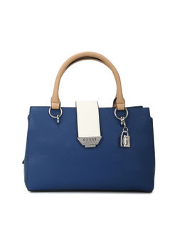 Guess - Blue Solid Gerstein Satchel