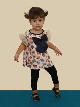 One Friday - Print Chevron Top