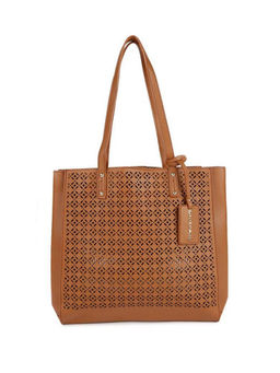 Giordano - Brown Patterned Tote Bag