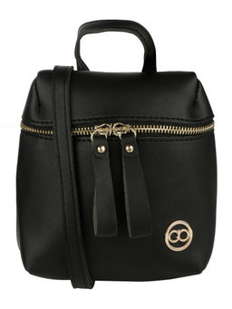 Gio Collection - Black Sling Bag
