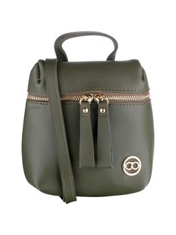Gio Collection - Green Sling Bag