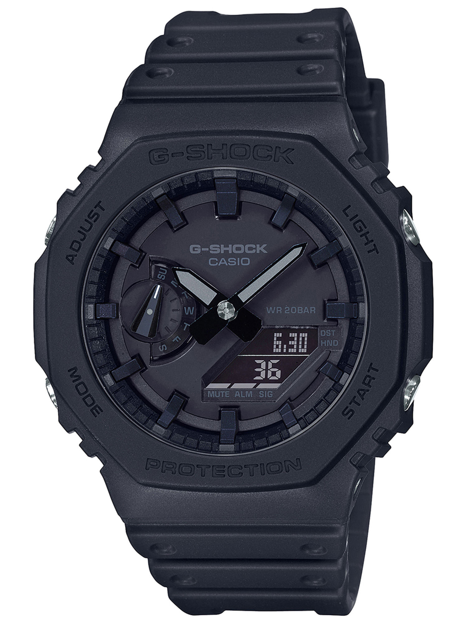 Casio G987 G-Shock Youth Fashion ( GA-2100-1A1DR ) Analog-Digital Watch - For Men