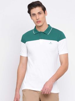 GANT - White Solid Polo T-Shirt