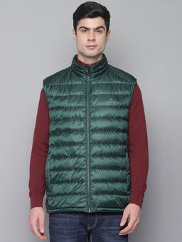 GANT - Green Solid Stand Collar Jacket