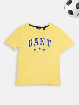 GANT - Printed Yellow T-Shirt
