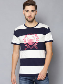 GANT - Blue Stripes Regular Fit T-Shirt