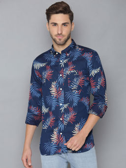 GANT - Blue Printed Regular Fit Shirt