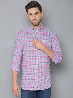 GANT - Pink Check Regular Fit Shirt