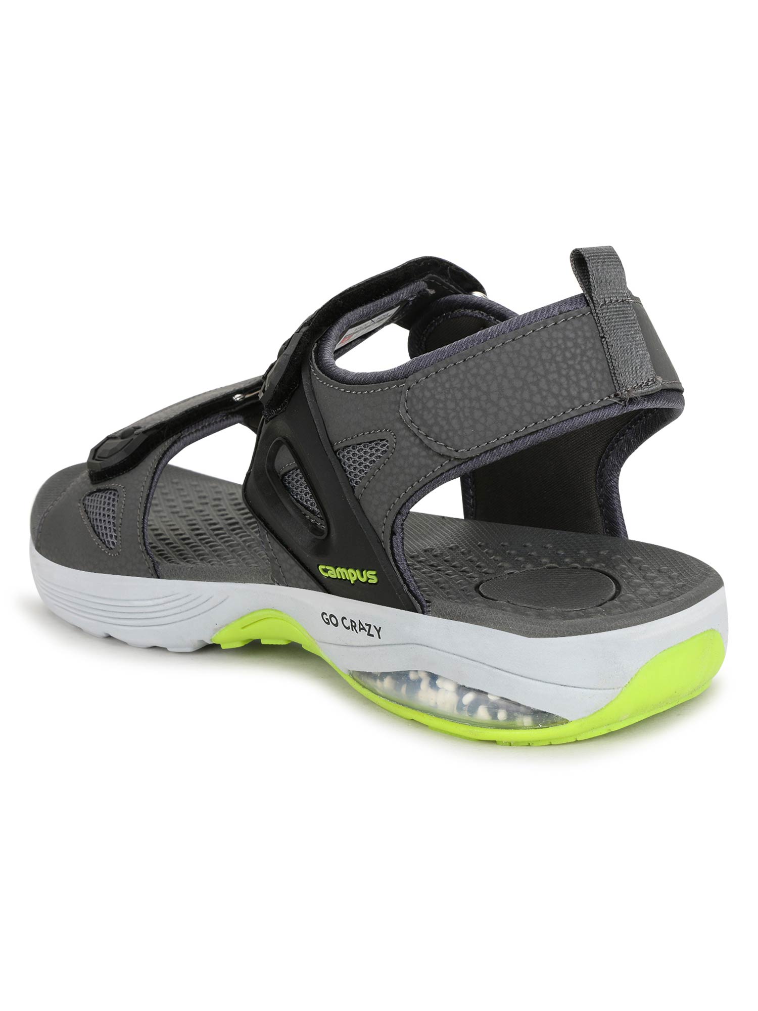 Campus Gc-10 Grey Sandals For Men 