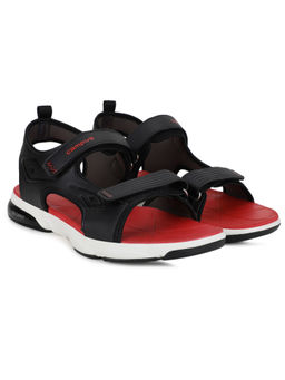 Campus - Black Sandals For Men