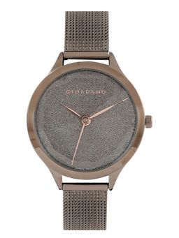 Giordano - Women's Grey Round Analog Watch