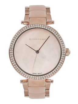 Giordano - Women's Rose Gold Round Analog Watch