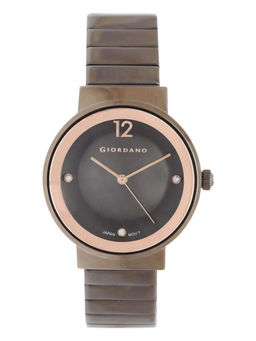 Giordano - Women's Grey Round Analog Watch