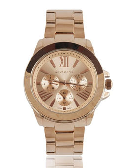 Giordano - Women's Rose Gold Round Analog Watch