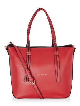 Giordano - Women'S Red Tote Bag