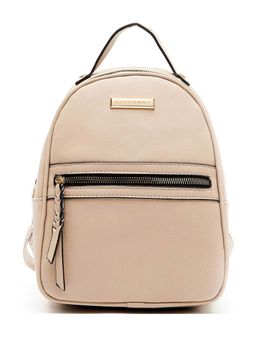 Giordano - Beige Solid Backpack