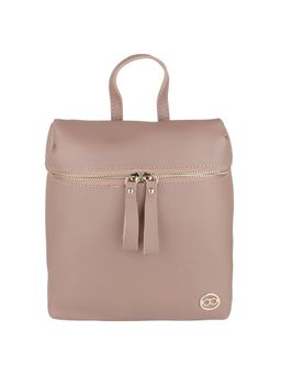 Gio Collection - Pink Plain Backpack