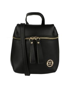 Gio Collection - Black Plain Backpack