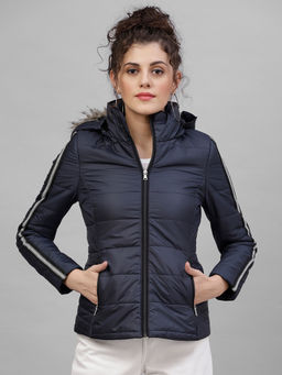 Gipsy - Navy Blue Solid Jacket