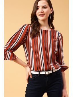 Gipsy - Orange Stripes Top