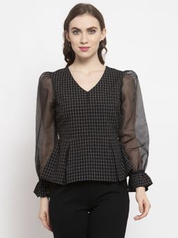 Gipsy - Black Printed Top