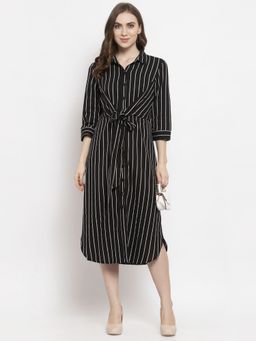 Gipsy - Black Stripes Dress
