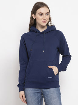 Gipsy - Blue Solid Sweatshirt
