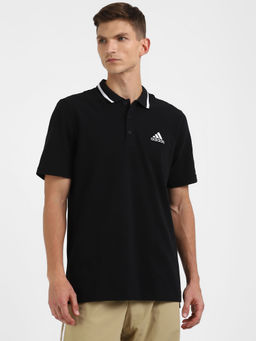adidas - M Sl Pq Ps Black Sports Polo Shirts