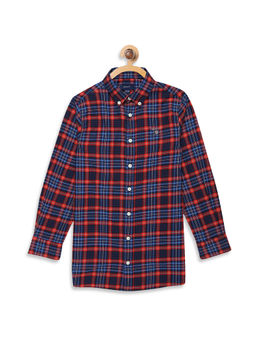 GANT - Orange Checked Shirt