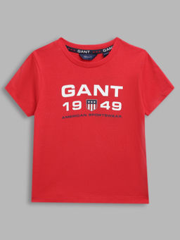 GANT - Boys Red T-shirt