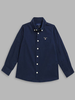 GANT - Boys Navy Blue Shirt