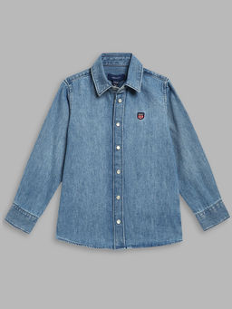 GANT - Boys Blue Shirt