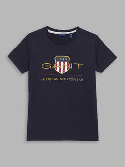 GANT - Unisex Navy Blue T-shirt