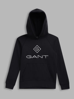 GANT - Unisex Black Hoodie