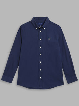 GANT - Boys Navy Blue Shirt