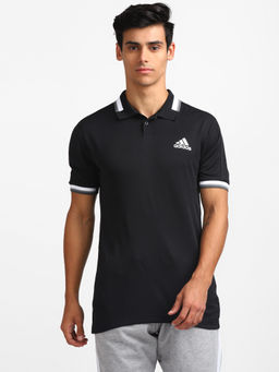 adidas - H.Rdy Top Polo Black Tennis Polo Shirt