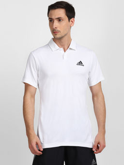 adidas - H.RDY POLO White Tennis Polo T-Shirt