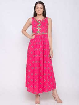 Globus - Pink Printed Dress
