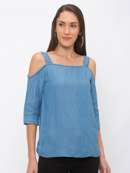 Globus - Blue Solid Top