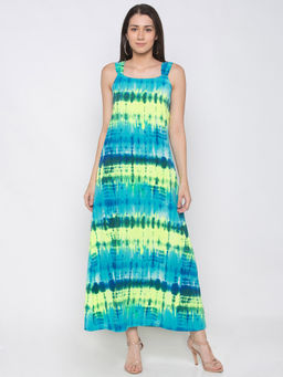 Globus - Blue Printed Dress